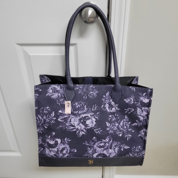 Victoria's Secret NWT Floral book Tote . - Picture 2 of 12